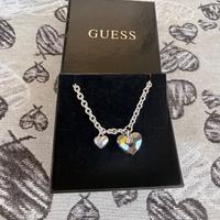 Collana a cuore Guess nuova