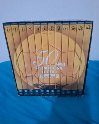 Cofanetto Completo 12 DVD-50 anni di Pallone d'oro