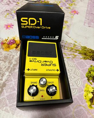 Pedale Boss Sd-1 Super Overdrive come nuovo