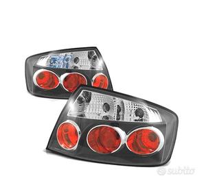 FANALI PEUGEOT 407 SEDAN 04-10 NERO