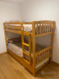 Letto a castello tre posti