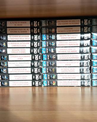 STAR TREK in VHS e Fascicoli 
