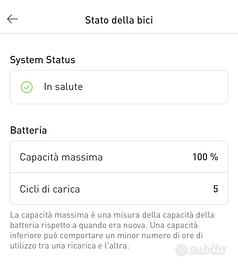 Batteria Specialized 500wh 5 cicli