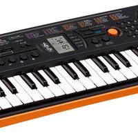 Casio SA-76, Tastiera 44 tasti, 8 voci, Nero/Aranc