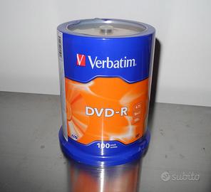 100 Dvd-R vergini Verbatim