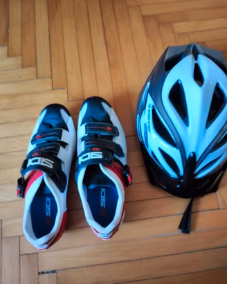 scarpe sidi da mtb e casco