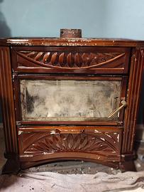 Stufa a legna in ghisa