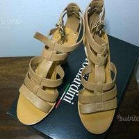 Sandali cuoio Nero Giardini