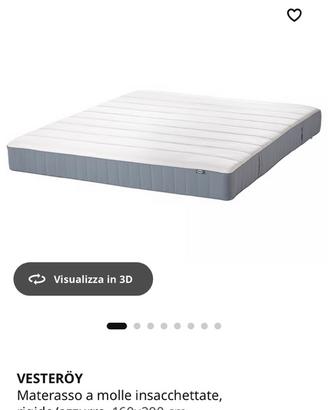 Materasso IKea Vesteroy a molle