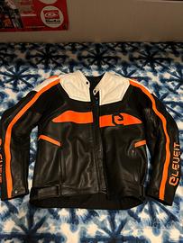 Giacca moto in pelle eleveit