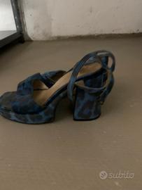Sandali vintage maculati