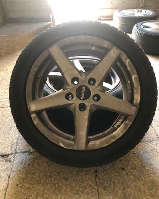 4 cerchi in lega 17” Eronal 5 fori + gomme