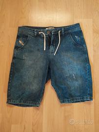 Pantaloni corti in jeans