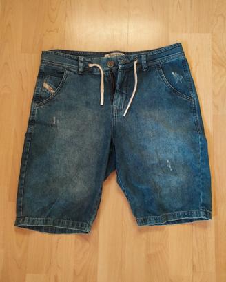 Pantaloni corti in jeans