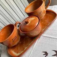 Set colazione terracotta Vintage