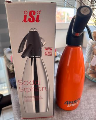 Sifone soda  aperol