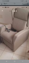 Poltrona elettrica 4motori.