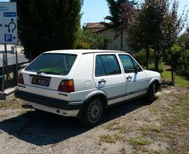 GOLF GTI MK2 Golf 2 (1985) Targhe Nere 5 Marce