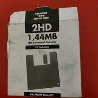 Pacco nuovo 10 floppy disk ibm,3,5 pollici