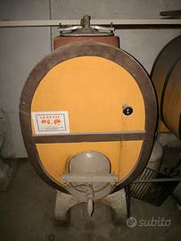 botti in cemento vetrificate per vino