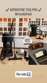 Aspiratore Aspirapolvere levigatrice per parquet