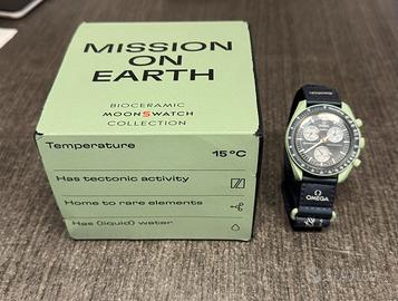 Swatch x Omega mission on earth