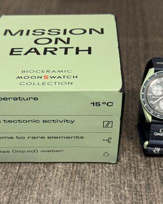 Swatch x Omega mission on earth