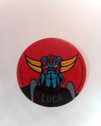 Goldrake ufo robot sticker  Plasmon Sprint 