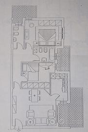 S.Orso Fano, appartamento 4 locali con garage