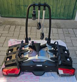 Portabici da gancio traino VELOCOMPACT 3 bici