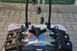 Portabici da gancio traino VELOCOMPACT 3 bici