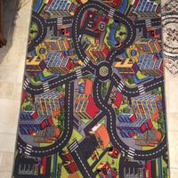 tappeto bambini pista automobiline