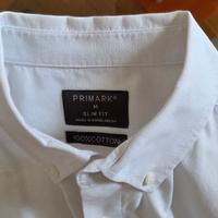 Camicia Primark bianca taglia M cotone