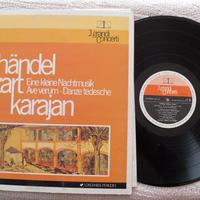 Disco 33 giri - handel mozart karajan - eine klein