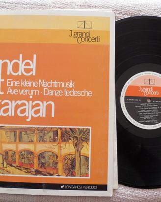 Disco 33 giri - handel mozart karajan - eine klein