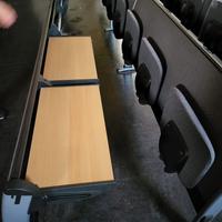 Sistema sedute e piani retrattili per aule