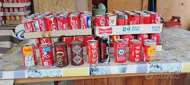 collezione di oltre 400 lattine  coca cola da tutt
