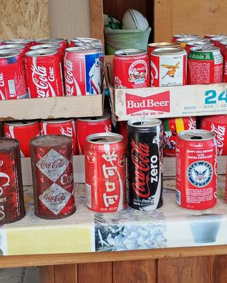 collezione di oltre 400 lattine  coca cola da tutt
