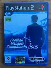 Gioco PS2 Fotball  Manager  camp 2005