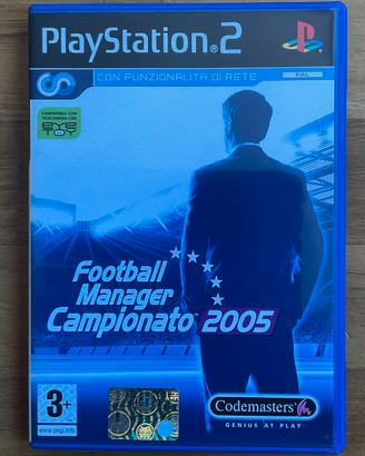 Gioco PS2 Fotball  Manager  camp 2005