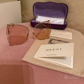 Occhiali da Sole Gucci Donna – Lenti Sfumate Rosa