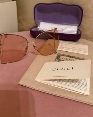 Occhiali da Sole Gucci Donna – Lenti Sfumate Rosa