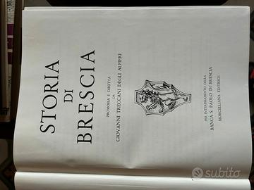 storia di brescia 4 volumi ed. morcellana