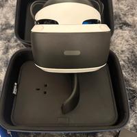 Play4 con visore 3D come nuovo con custodia rigida