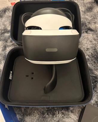 Play4 con visore 3D come nuovo con custodia rigida