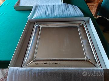 CORNICE CON SPECCHIO IN ARGENTO 925‰ - DE MARCO