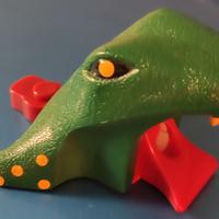 Gormiti playset Testa di Serpente Prima Serie Raro