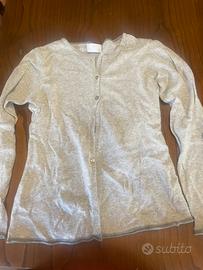 Cardigan in misto lana e cashmere