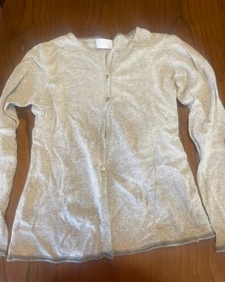 Cardigan in misto lana e cashmere