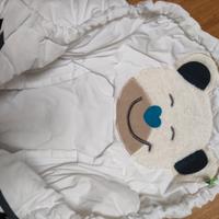 sacco mucki bianco per neonati